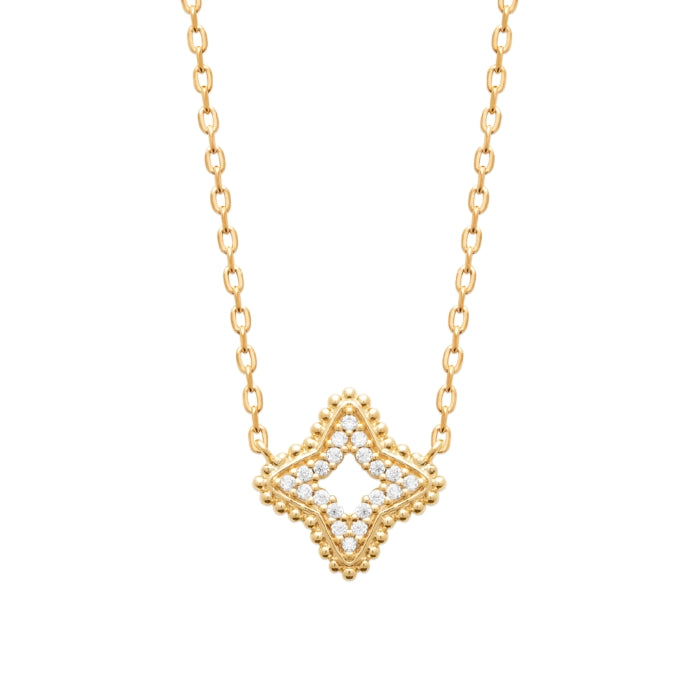 Burren Jewellery 18k gold plate arcana necklace