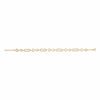 Burren Jewellery 18k gold plate phantom affection bracelet