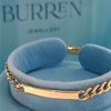 Burren jewellery 18k gold plate days of my life bracelet alt