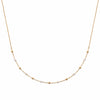 Burren jewellery 18k gold plate envy of the room necklace
