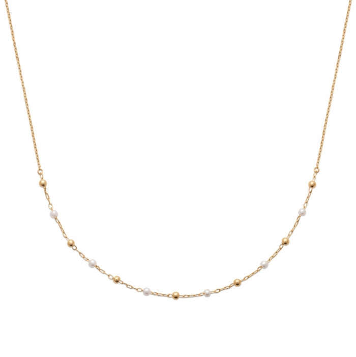Burren jewellery 18k gold plate envy of the room necklace