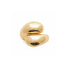 Burren jewellery 18k gold plate theres still the moon ring side