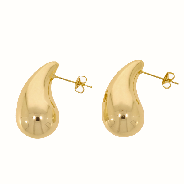 Burren jewellery 18k gold plated harper earrings 1
