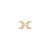 Burren Jewellery 18k gold plate glistening night earrings