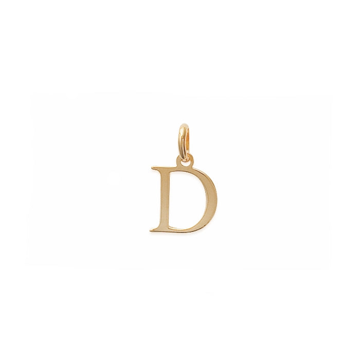 Burren jewellery 18k gold plated Initial D
