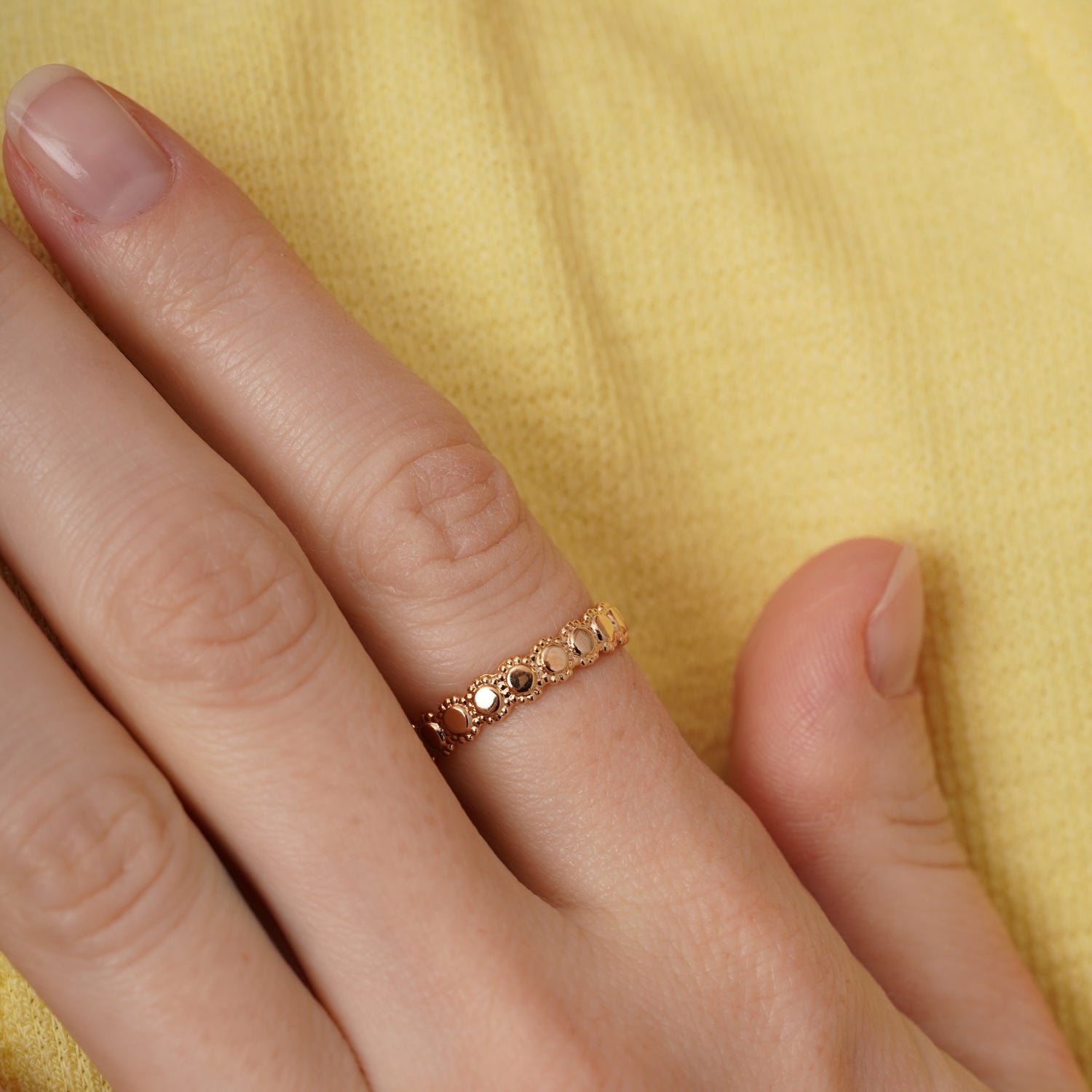 burren jewellery 18k gold plated dainty sun inspired ring