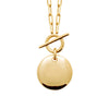 Burren Jewellery 18k gold plate a calming motion necklace