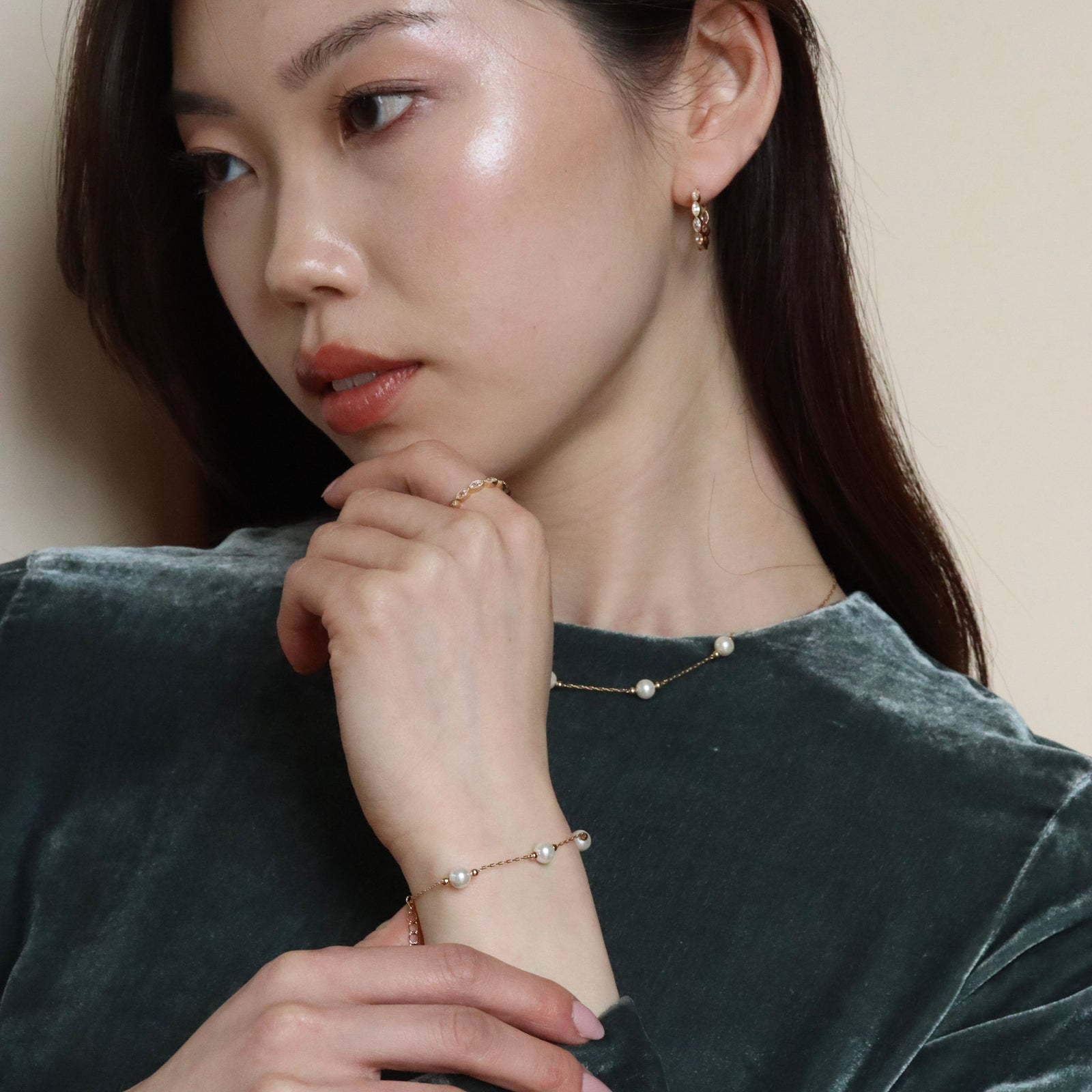 Burren Jewellery 18k gold plated  all of you bracelet