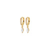 Burren Jewellery 18k gold plate ambience earrings