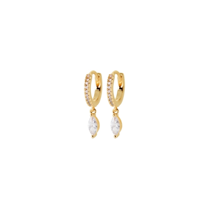 Burren Jewellery 18k gold plate ambience earrings