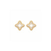 Burren Jewellery 18k gold plate arcana earrings