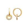 Burren Jewellery 18k gold plate backyard memories earrings alternate