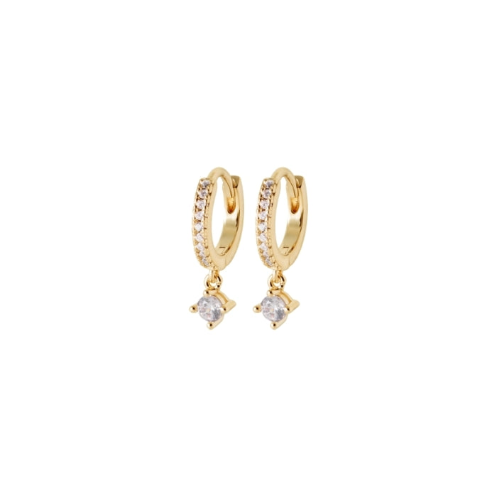 Burren Jewellery 18k gold plate clueless about me earrings