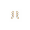 Burren Jewellery 18k gold plate corner of paradise earrings