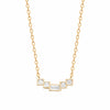Burren Jewellery 18k gold plate corner of paradise necklace