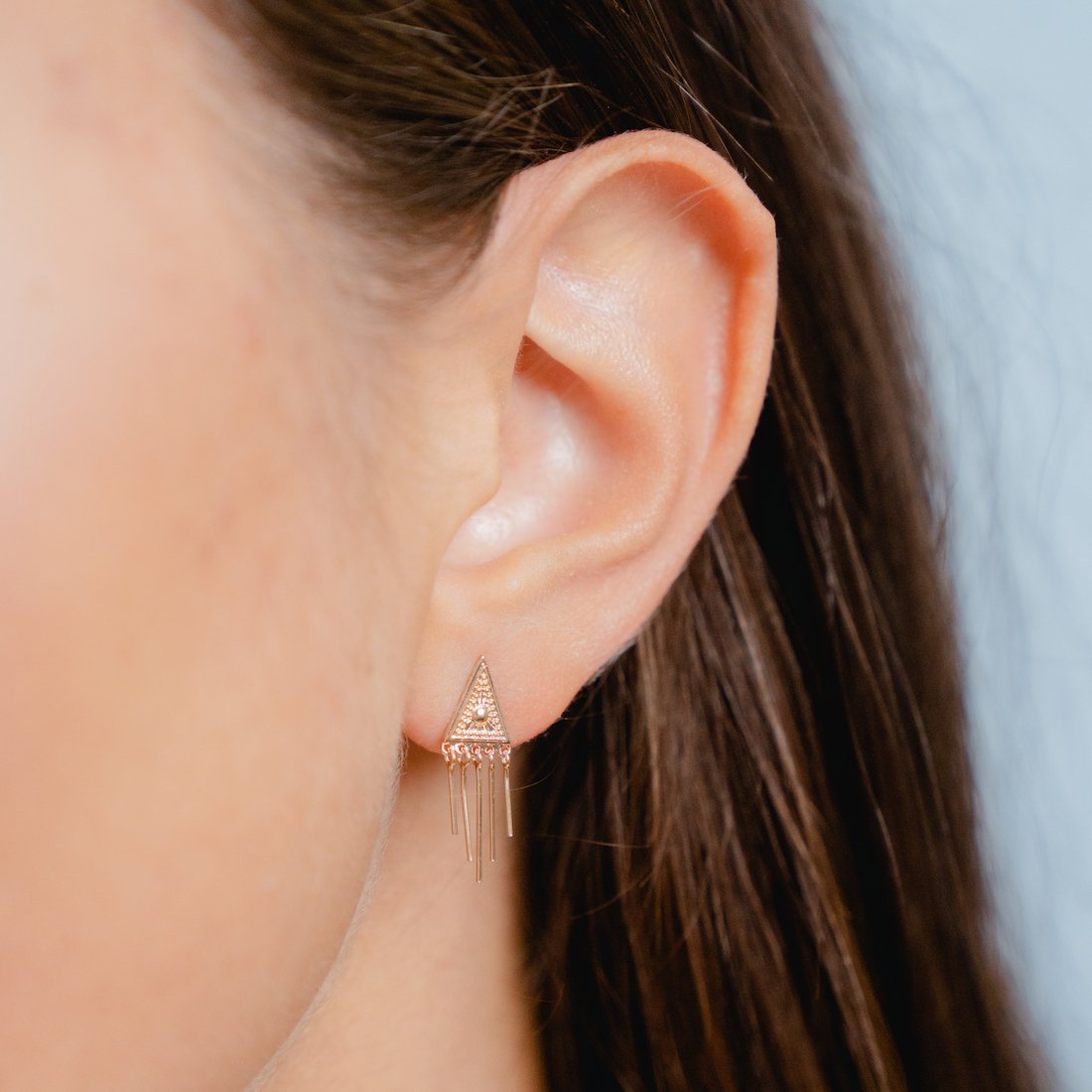 Burren Jewellery 18k gold plate dream about you earrings