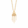 Burren Jewellery 18k gold plate dream about you necklace