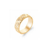 Burren Jewellery 18k gold plate dream about you ring side