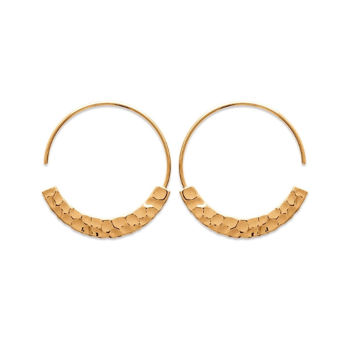 Burren Jewellery 18k gold plate first encounter earrings