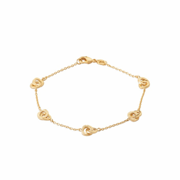 Burren Jewellery 18k gold plate her gentle beckon bracelet top