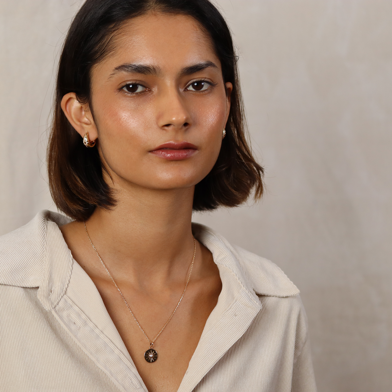 Burren Jewellery 18k gold plate im so in love with u sun fashion necklace pendant boho model