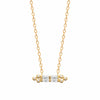 Burren Jewellery 18k gold plate lambia necklace full 