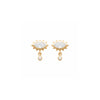 Burren Jewellery 18k goldplate late night fun earrings full