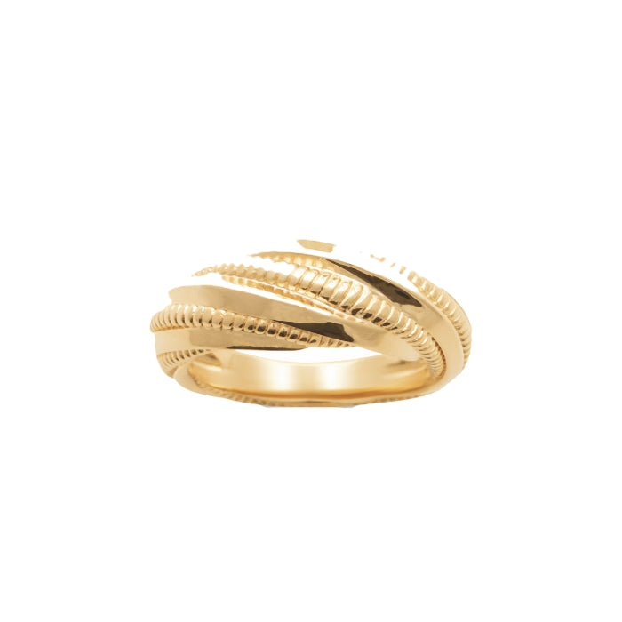 Burren Jewellery 18k gold plate my mojo ring