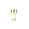 Burren Jewellery 18k gold plate my zealous love earrings