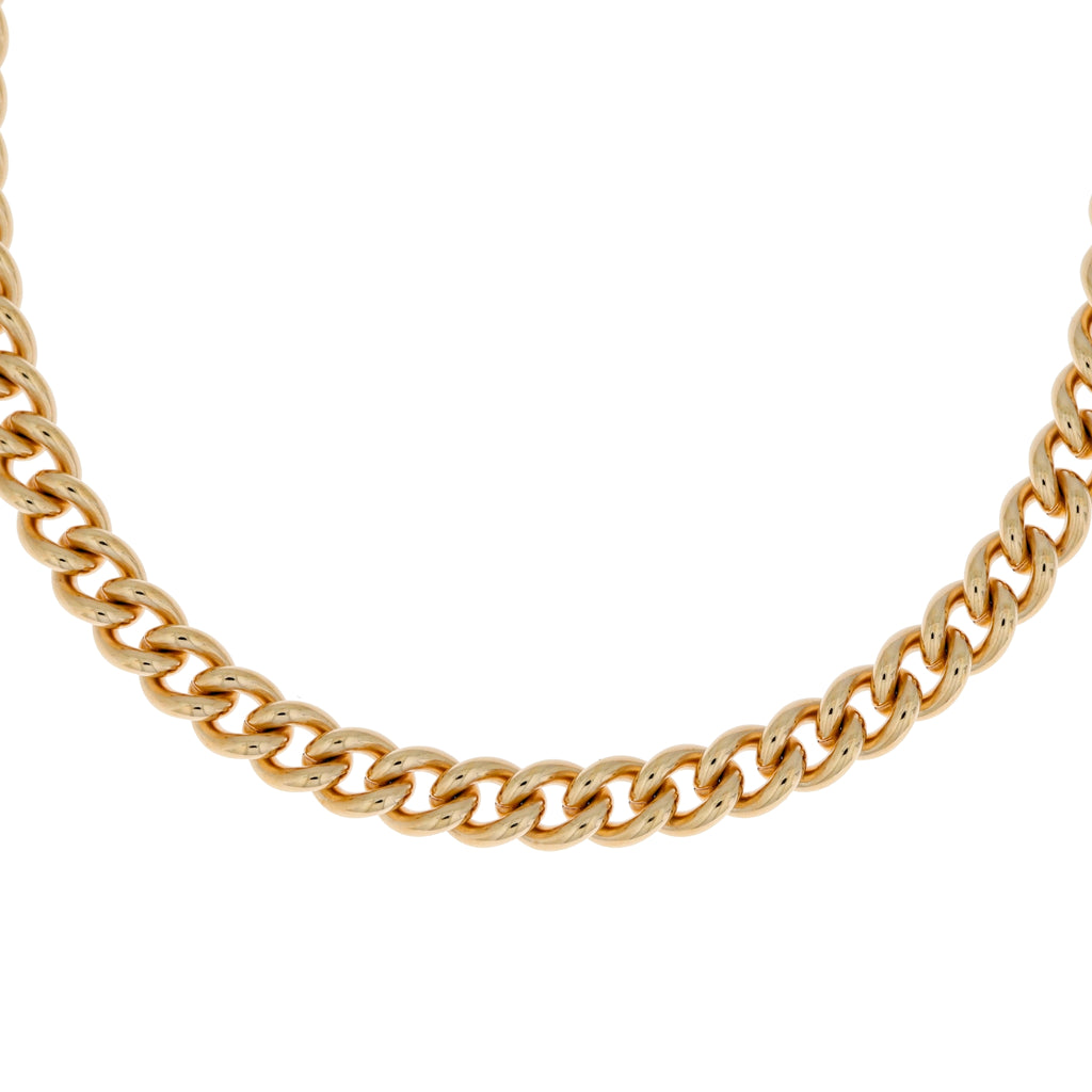 Burren Jewellery 18k gold plate never gonna survive chain