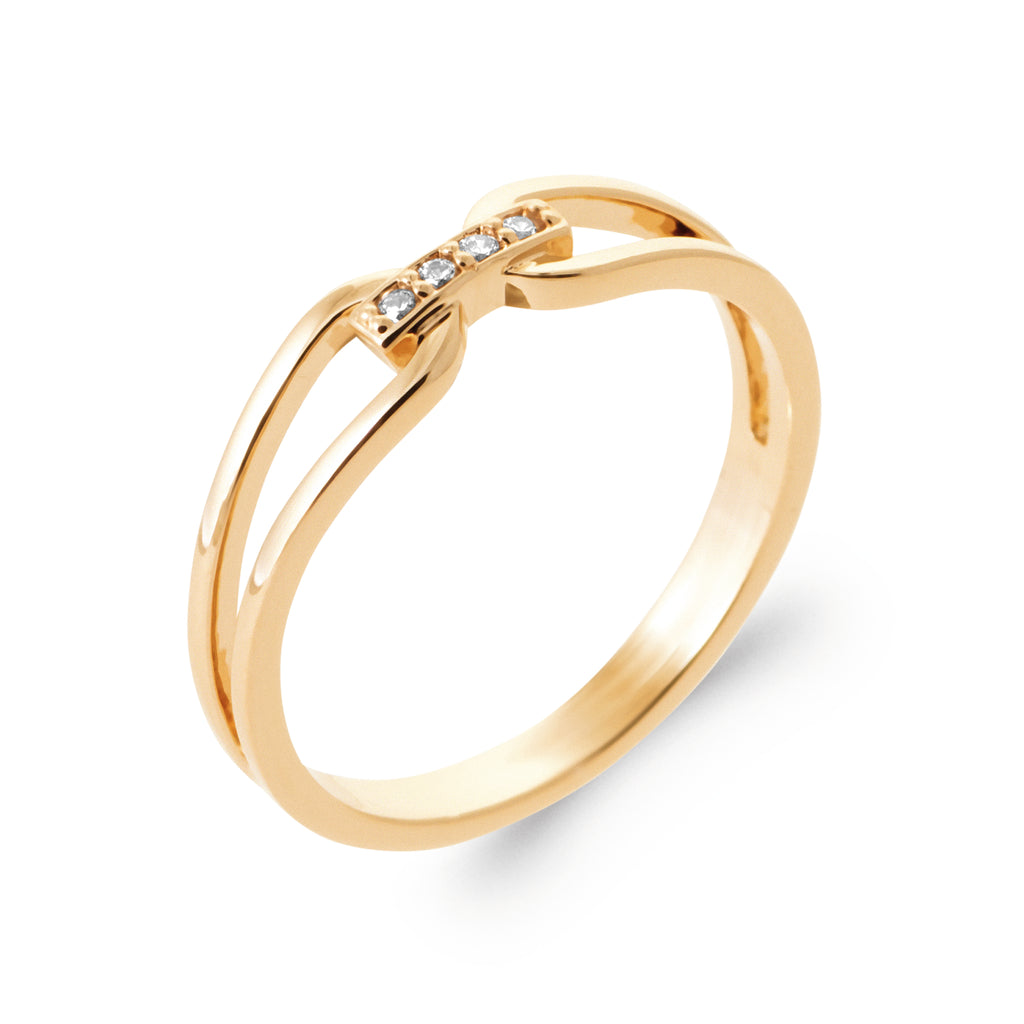 Burren Jewellery 18k gold plate on my own classical minimalist ring 