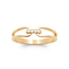 Burren Jewellery 18k gold plate on my own classical minimalist ring alt