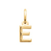 Burren Jewellery 18k gold plate only me e intial fashion pendant necklace