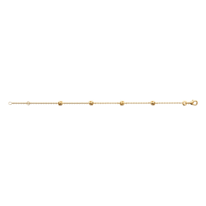 Burren Jewellery 18k gold plate our first touch bracelet full 