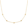 Burren Jewellery 18k gold plate our first touch necklace full 