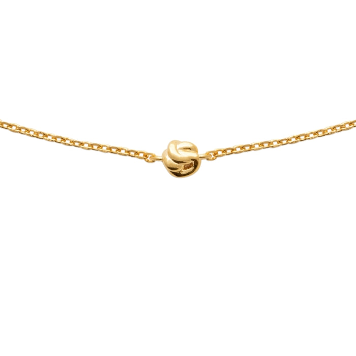 Burren Jewellery 18k gold plate our first touch necklace