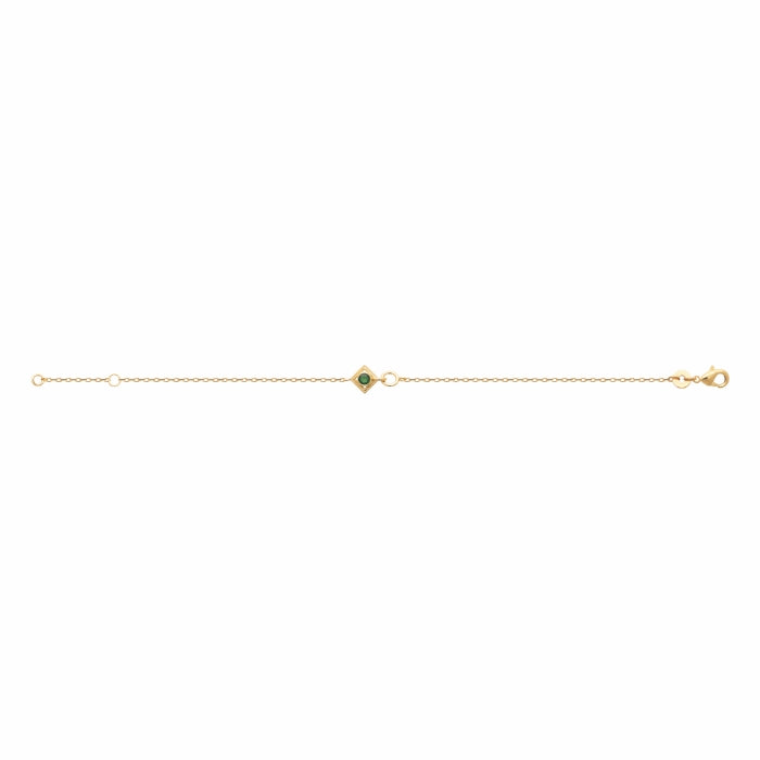Burren Jewellery 18k gold plate polina bracelet