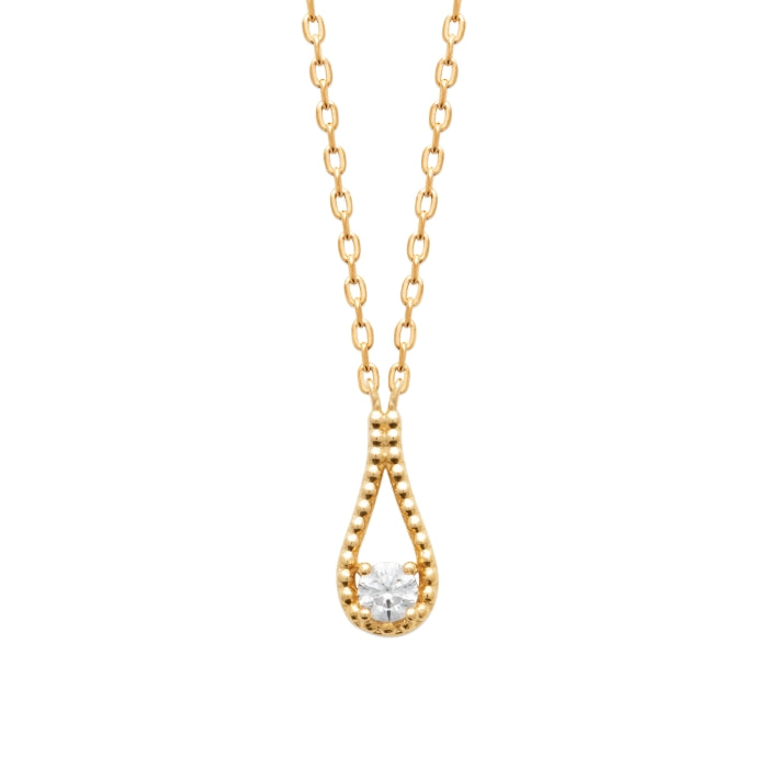 Burren Jewellery 18k gold plate return us home necklace