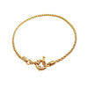 Burren Jewellery 18k gold plate seven wonders chain bracelet full