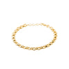 Burren Jewellery 18k gold plate tears of the sky chain bracelet