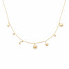 Burren Jewellery 18k gold plate universal beauty necklace full