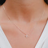 Burren Jewellery 18k gold plate what's left unsaid necklace model
