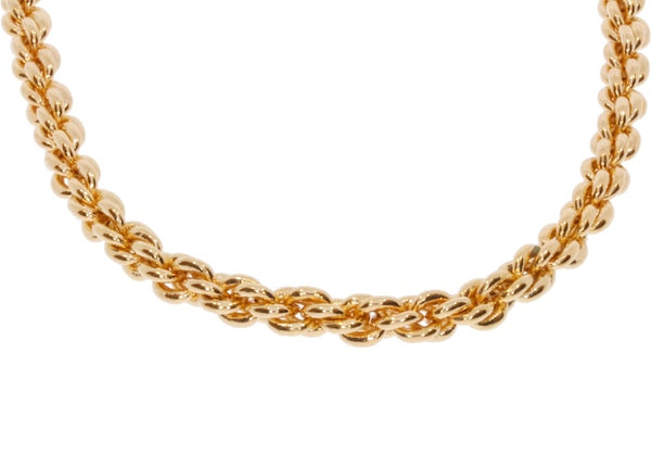 Burren Jewellery 18k gold plate wont let you go chain