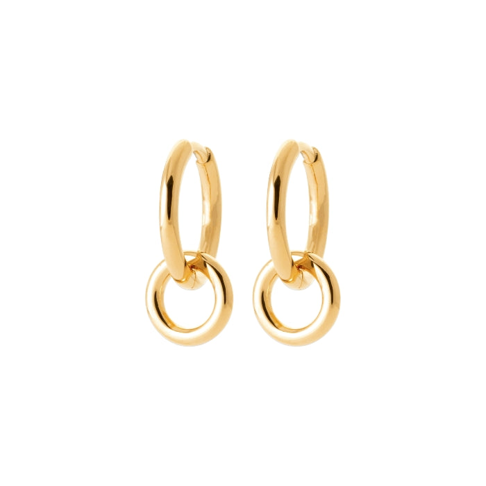 Burren Jewellery 18k gold plate yelena earrings full