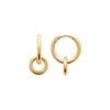 Burren Jewellery 18k gold plate yelena earrings side