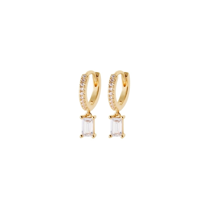 Burren Jewellery 18k gold plate you're still with me earrings