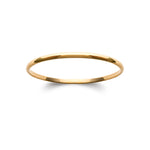 Burren Jewellery 18k gold plated Nitty gritty Bangle top