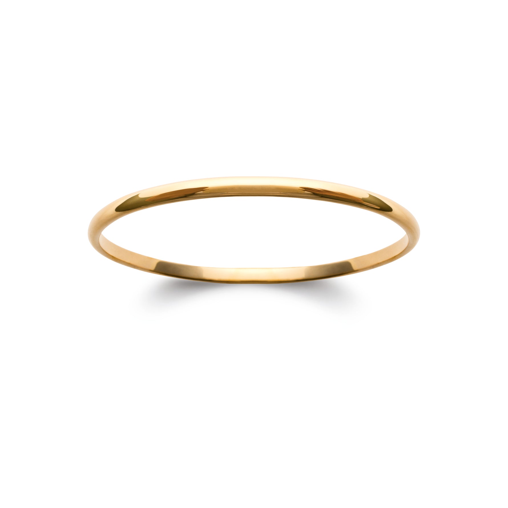 Burren Jewellery 18k gold plated Nitty gritty Bangle top