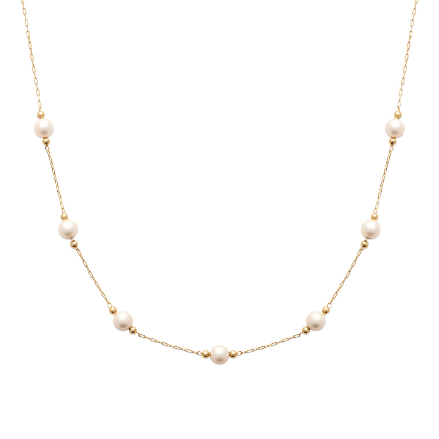 Burren Jewellery 18k gold plated all of you necklace