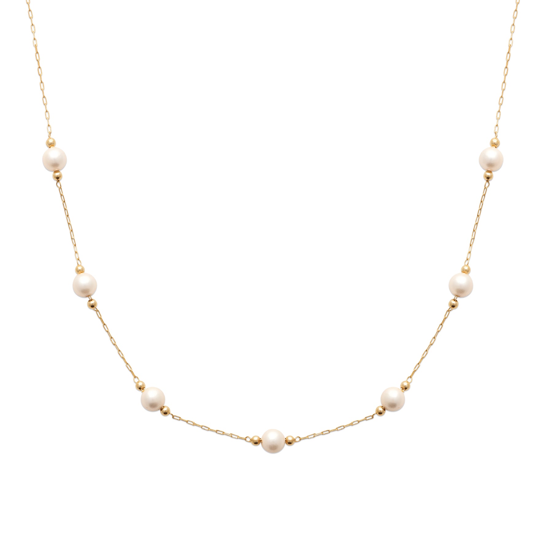 Burren Jewellery 18k gold plated all of you necklace